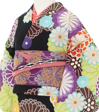 和服示例图 复古型