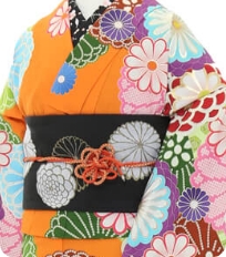 和服示例图 复古型