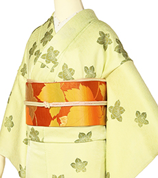 和服示例图 真丝，复古