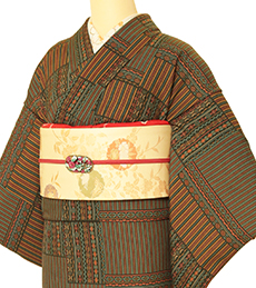 和服示例图 真丝，复古