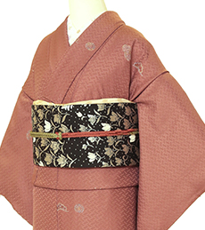 和服示例图 真丝，复古